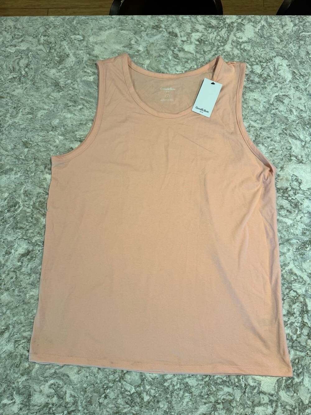 Goodfellow & Co Men's Peach Orange Tank Top Size Medium